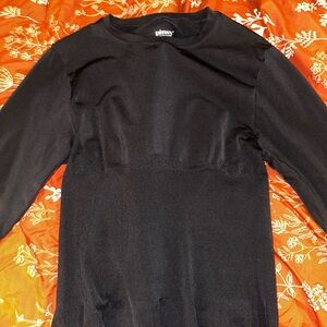 Black Long Sleeve Bodysuit Shapewear